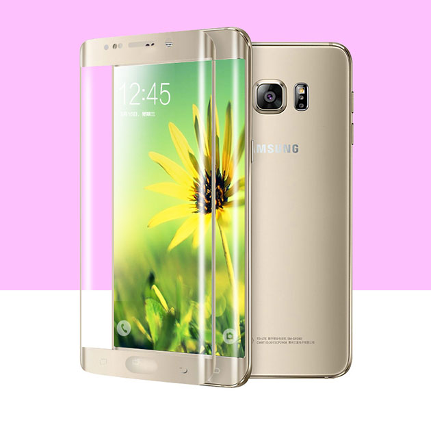 กระจกนิรภัย กระจกกันแตก S7 Edge ขอบโค้ง